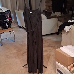 Reformation Charcoal Maxi Dress